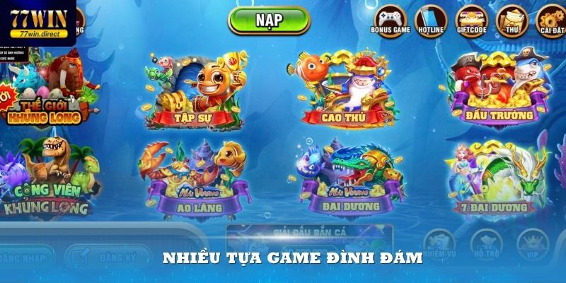 Đơn vị mang đến nhiều tựa game đình đám cho người chơi lựa chọn